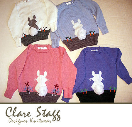 Children’s knitwear by Clare Stagg